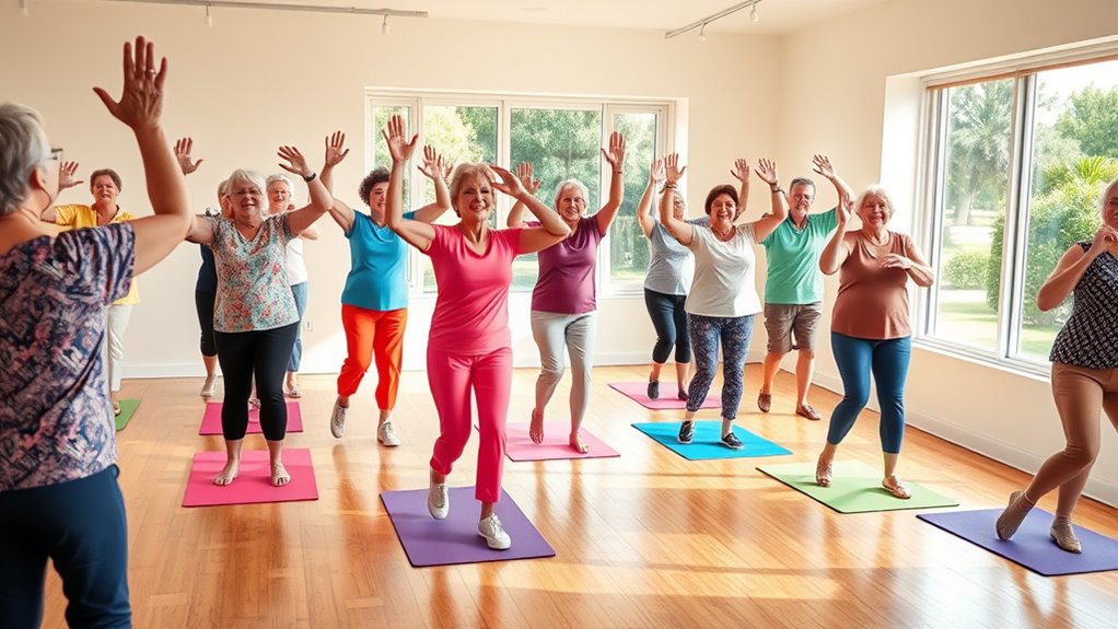 senior fitness exercise techniques