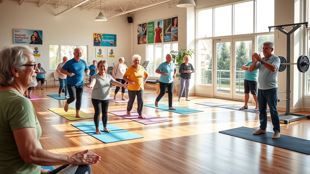 senior fitness program offerings
