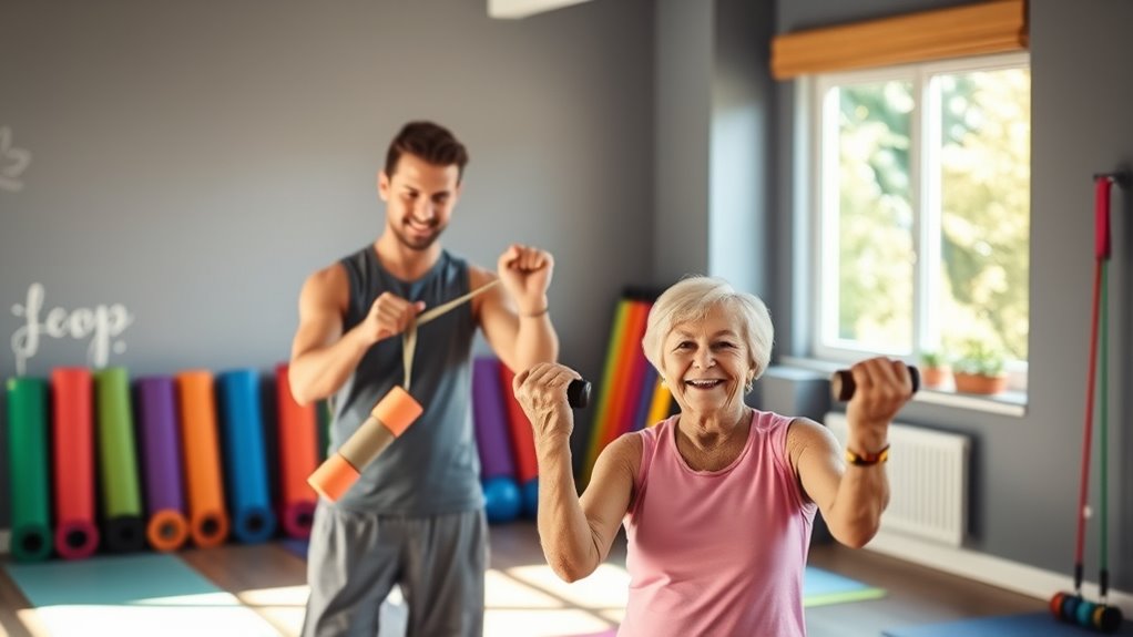 senior fitness trainer selection