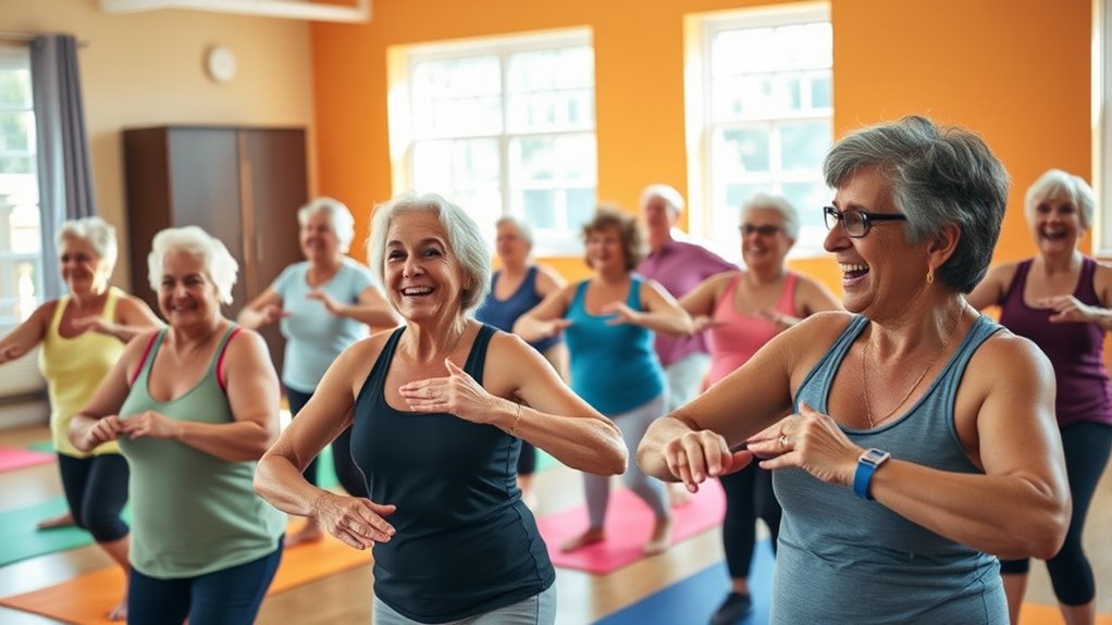 senior focused fitness classes