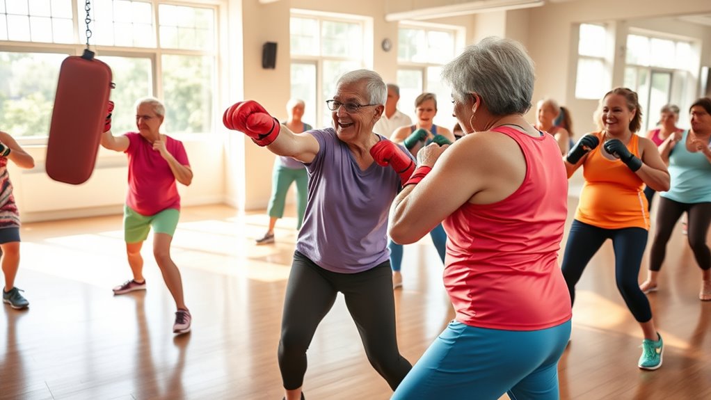 senior kickboxing training program