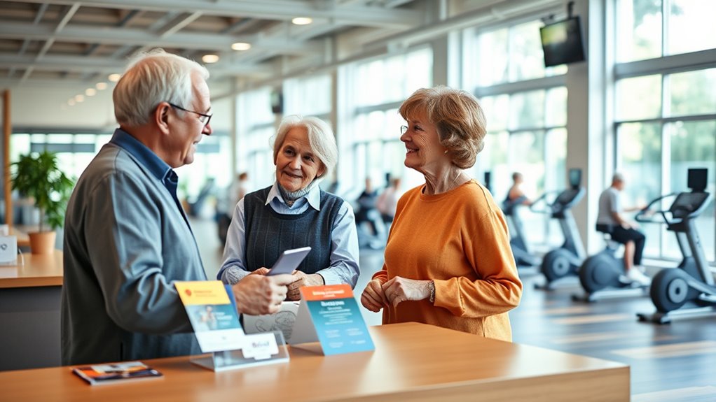 senior membership options available