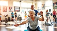 senior workout discounts available