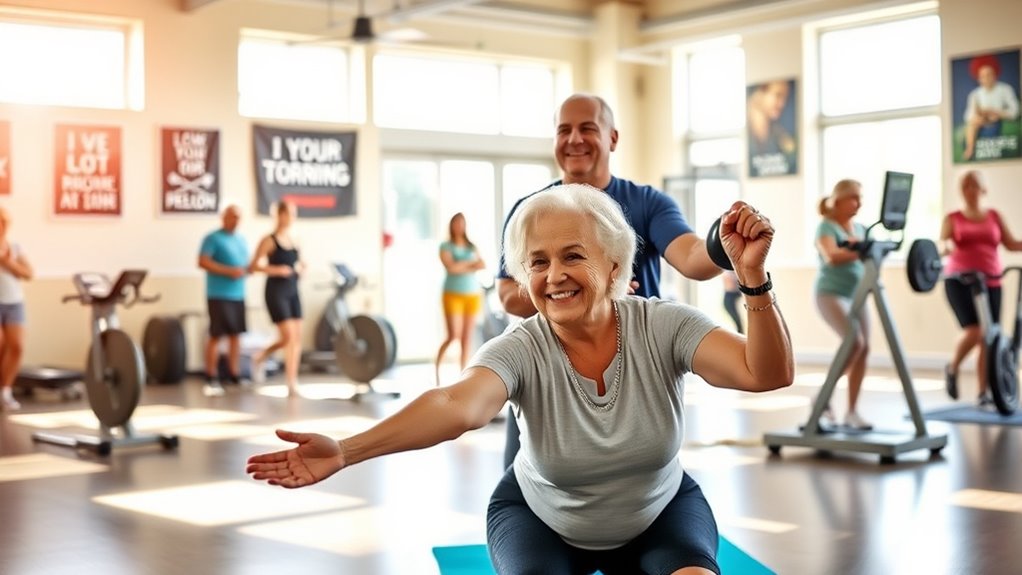 senior workout discounts available