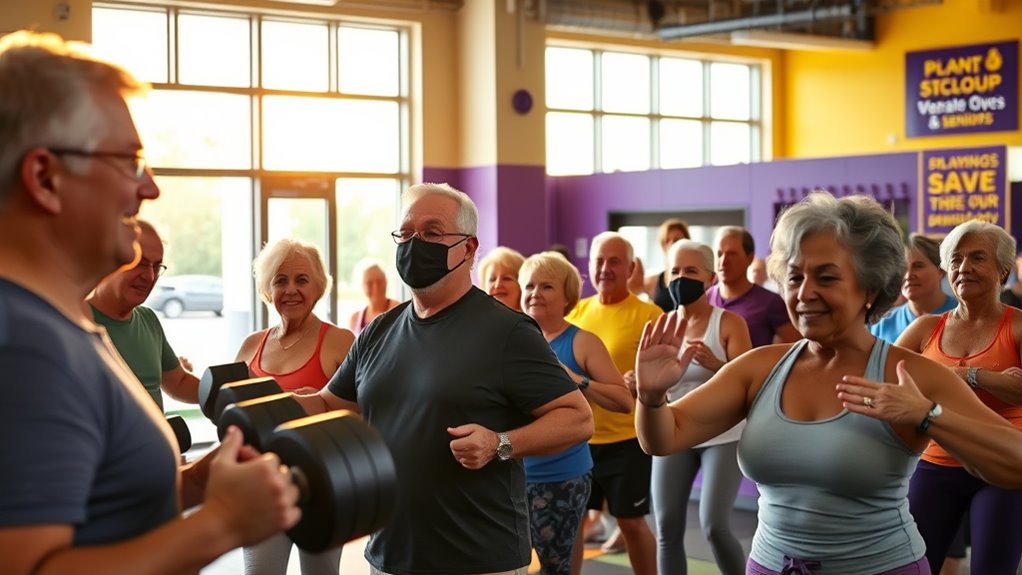 seniors conquering gym fears