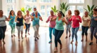 seniors fun fitness dance