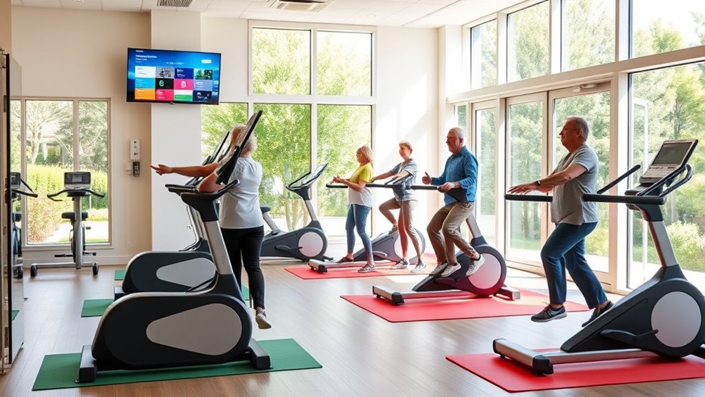 smart technology enhancing senior fitness