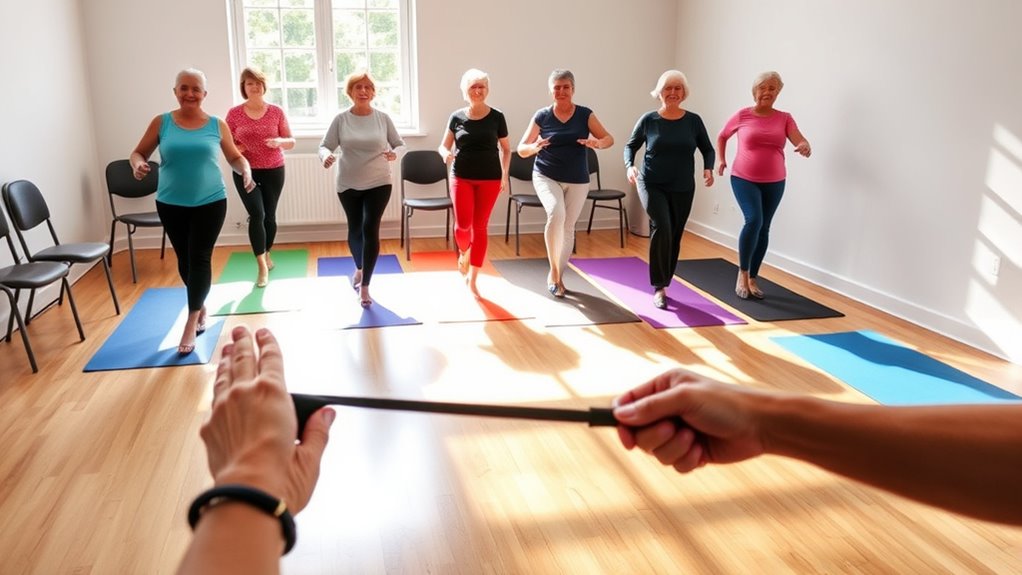 stability through balance exercises