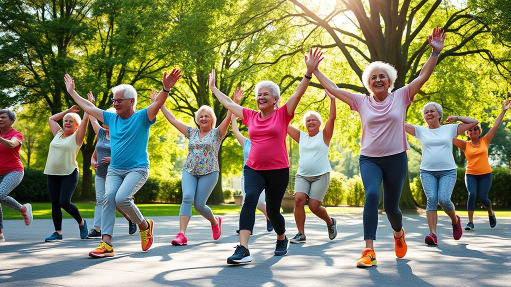 staying active promotes health