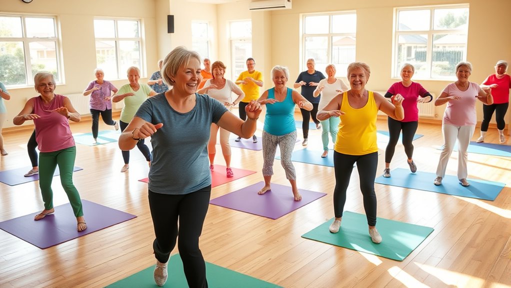 successful fitness class engagement
