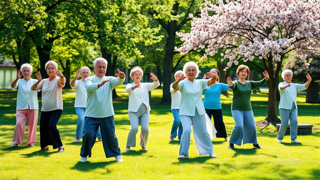 tai chi promotes balance