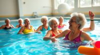 transformative senior water aerobics