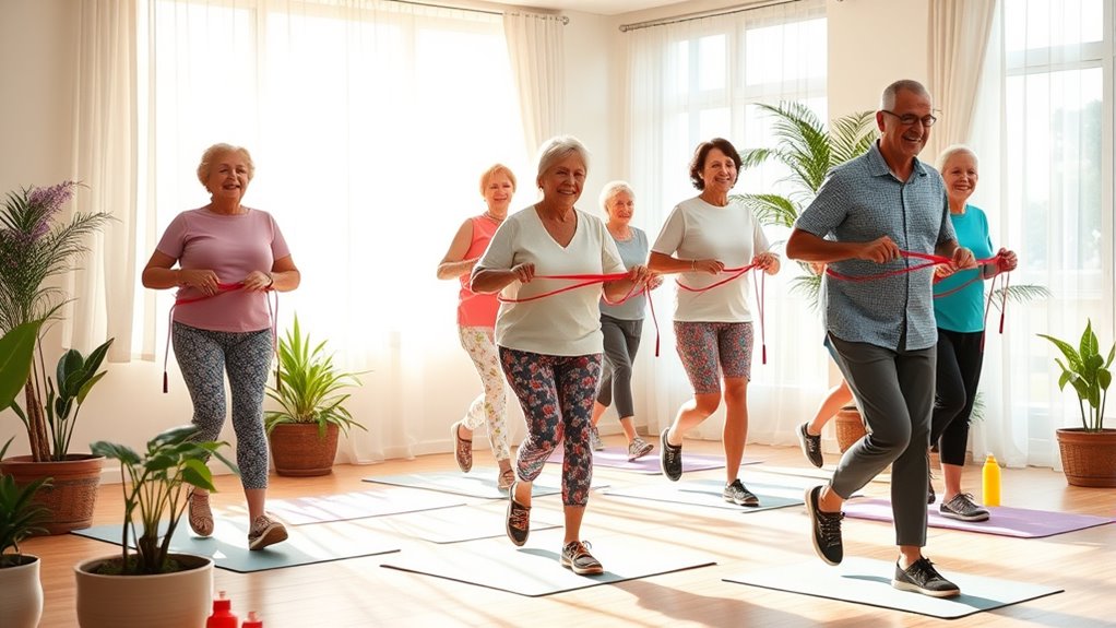 warm up before exercise