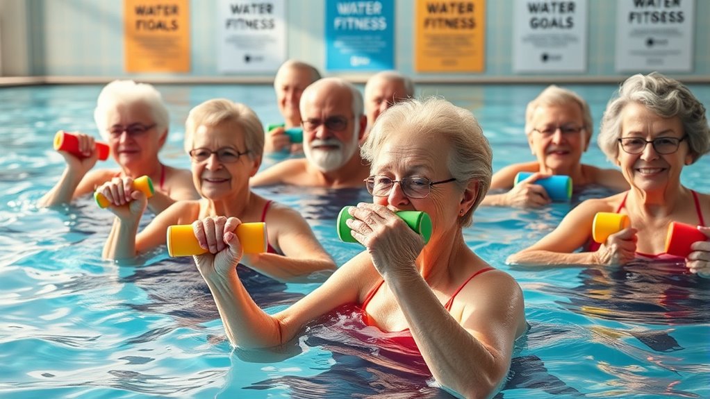 water aerobics goal setting