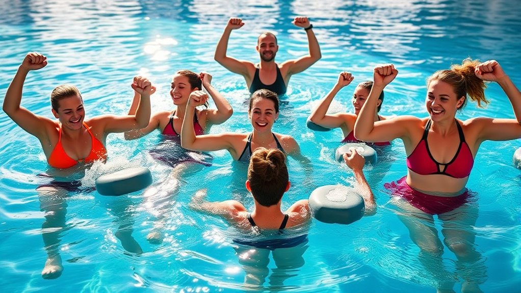 water based fitness regimen