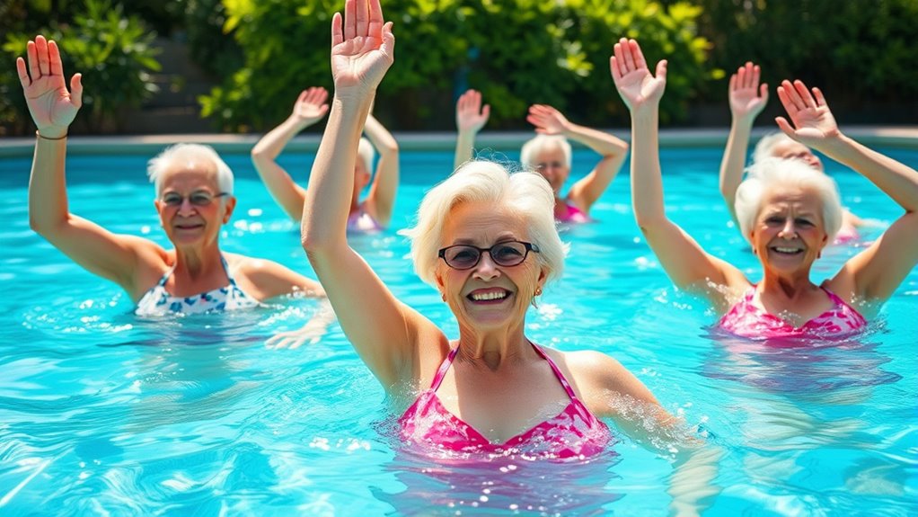 water workouts for seniors