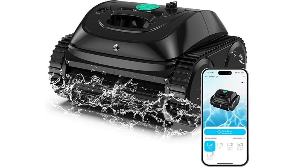 2025 upgrade robotic pool cleaner