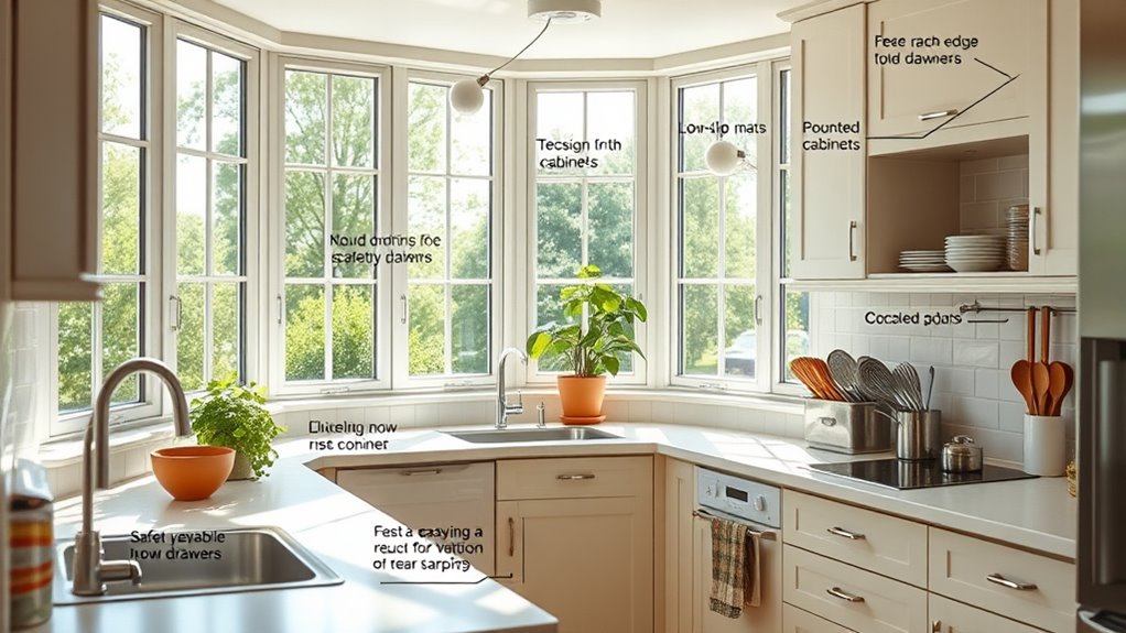 accessible safe kitchen design
