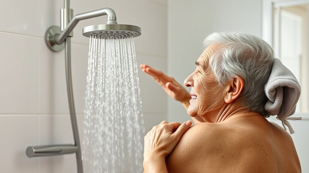assistance with bathing grooming