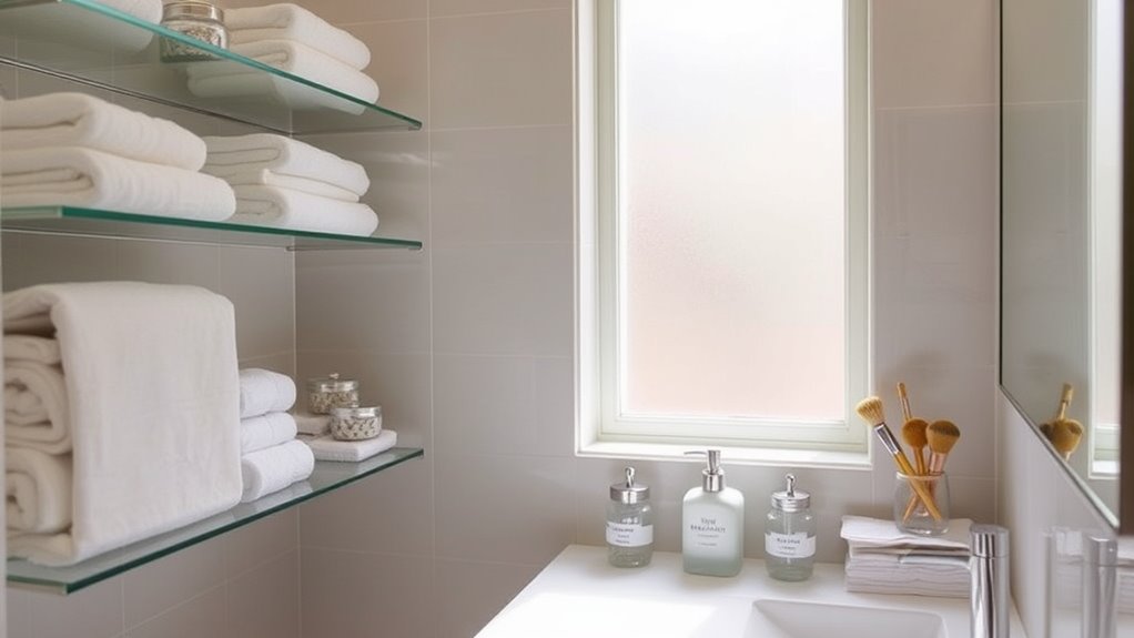 bathroom clutter prevention tips