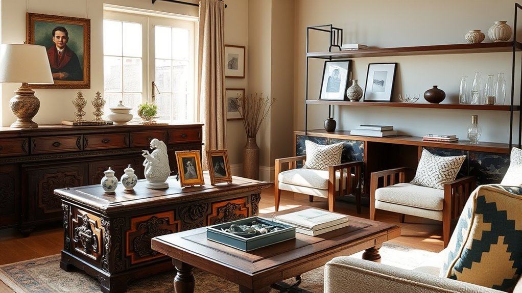 blending vintage and modern