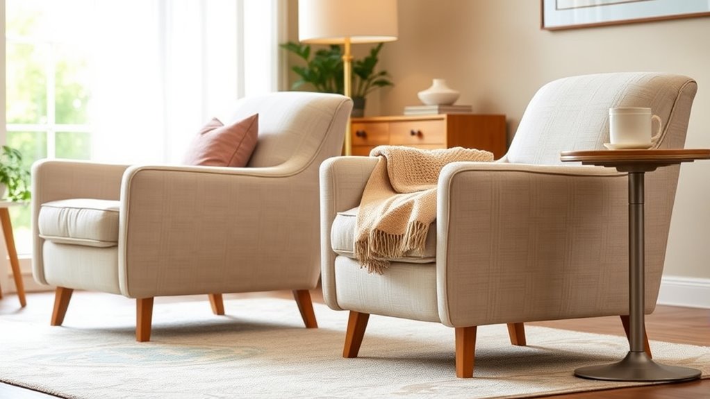 comfortable accessible stylish furnishings