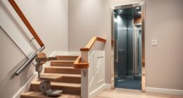 comparing stairlifts and elevators