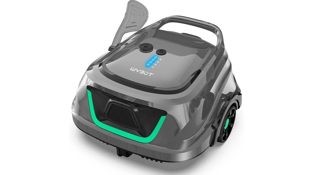 cordless pool vacuum duration