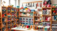 craft supplies organization tips