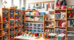 craft supplies organization tips