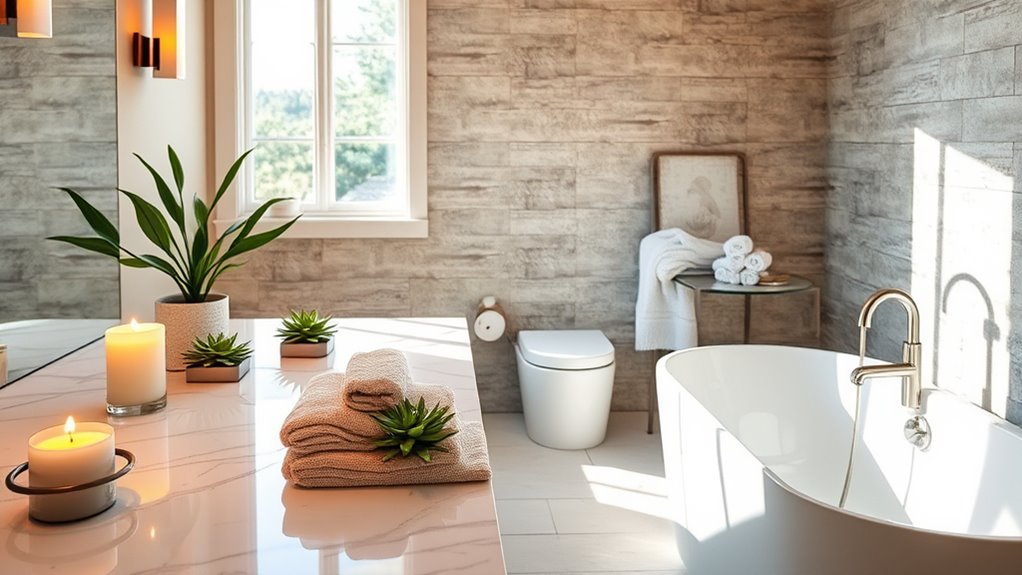 eco friendly luxurious bathroom design