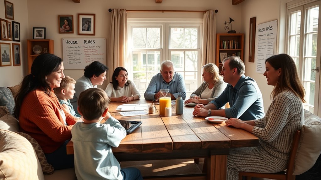 effective boundary setting in multigenerational households
