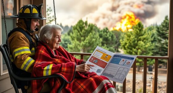 elderly wildfire safety precautions