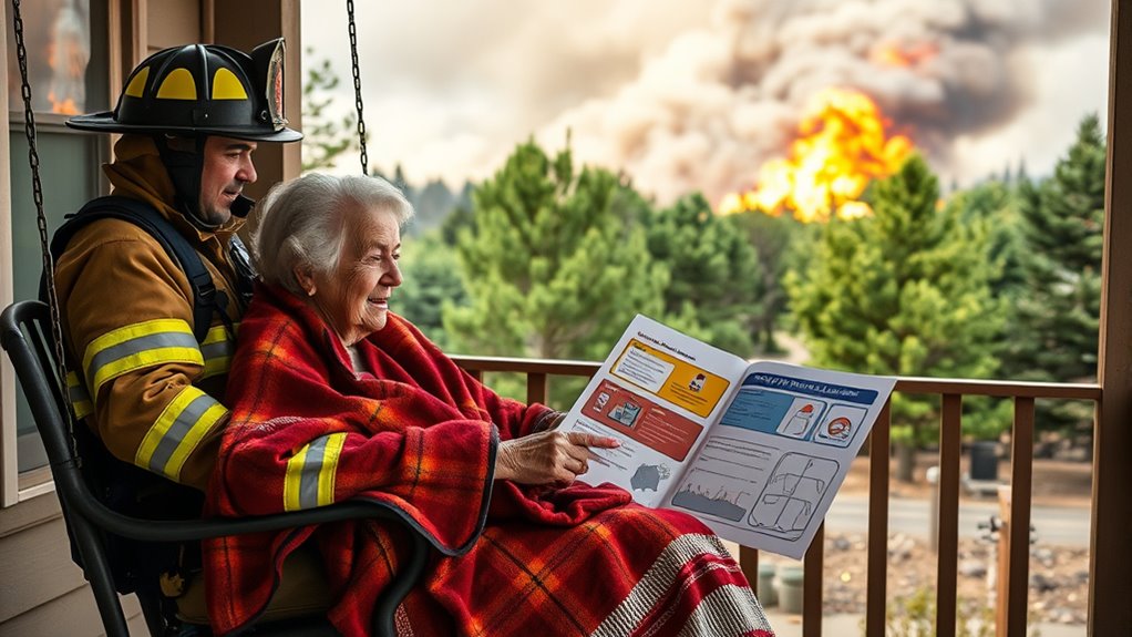 elderly wildfire safety precautions