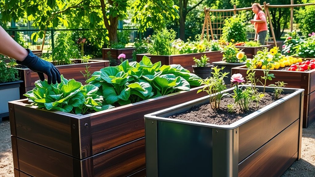 elevated gardening container options