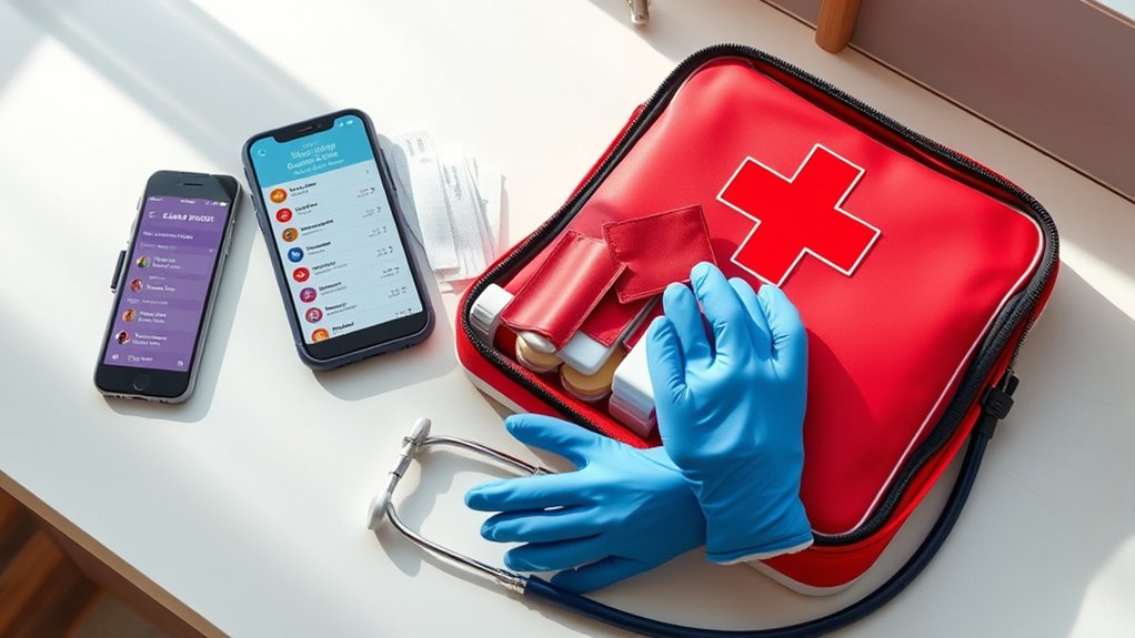 emergency contact and info