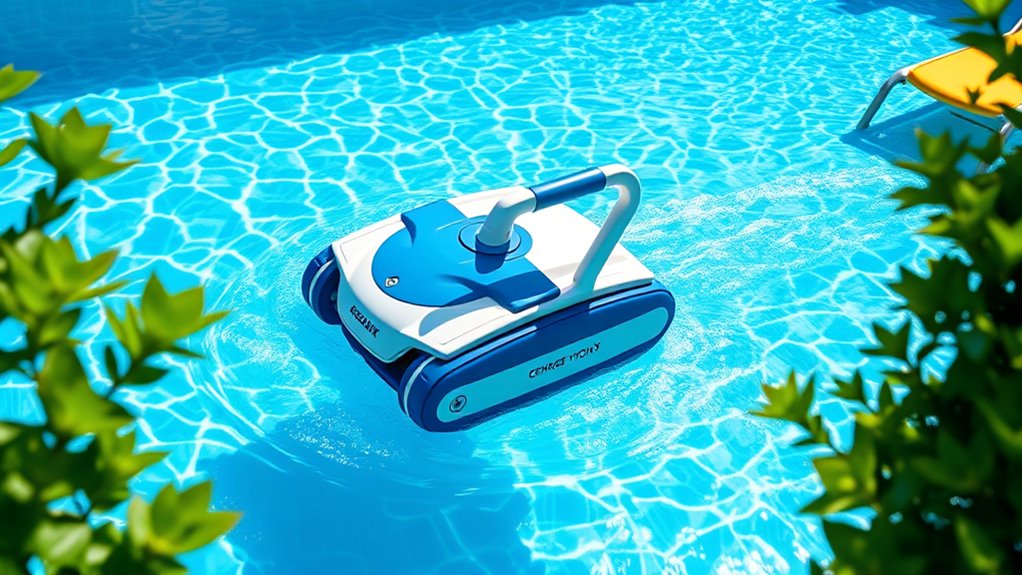 energy efficient pressure pool cleaners