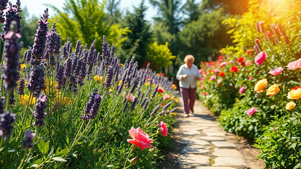 engage seniors with sensory gardens