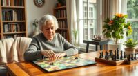 engaging seniors with brain games