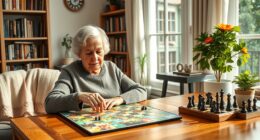 engaging seniors with brain games