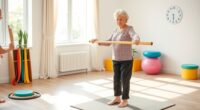 falls prevention through therapy