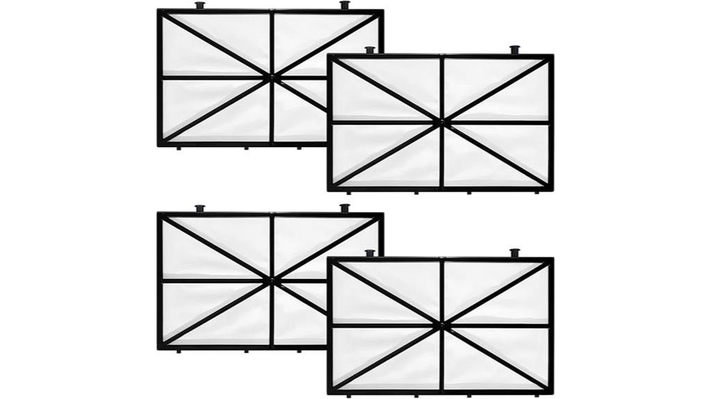 four pack pool filter cartridges