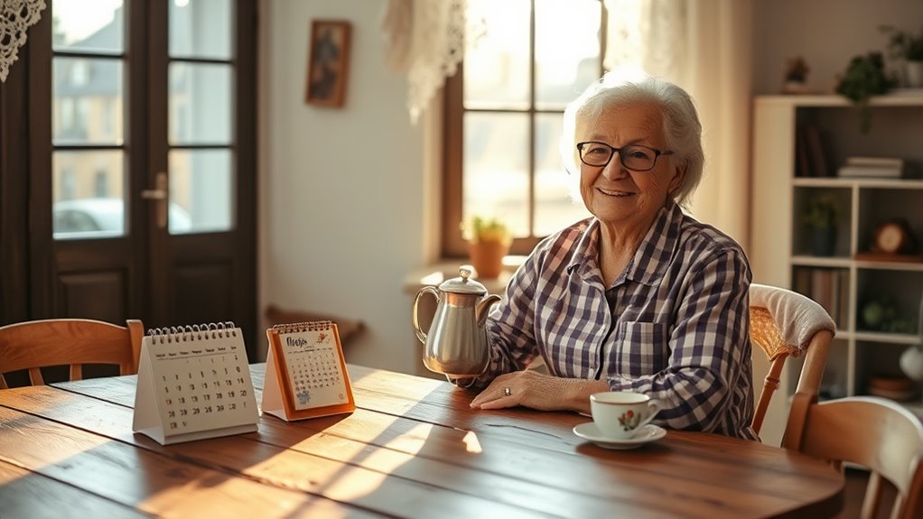 importance of consistent senior routines
