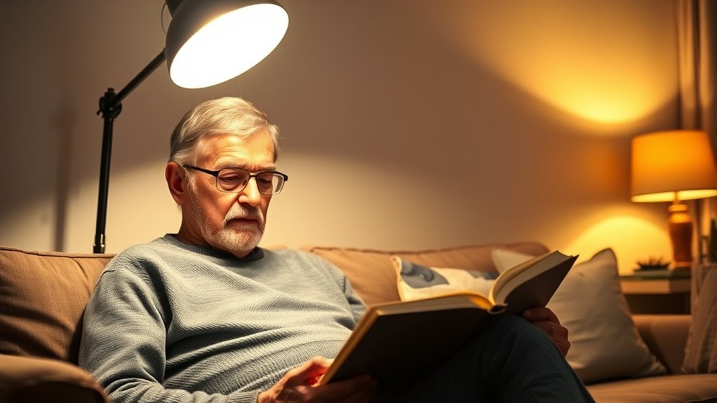 improve eyesight with lighting