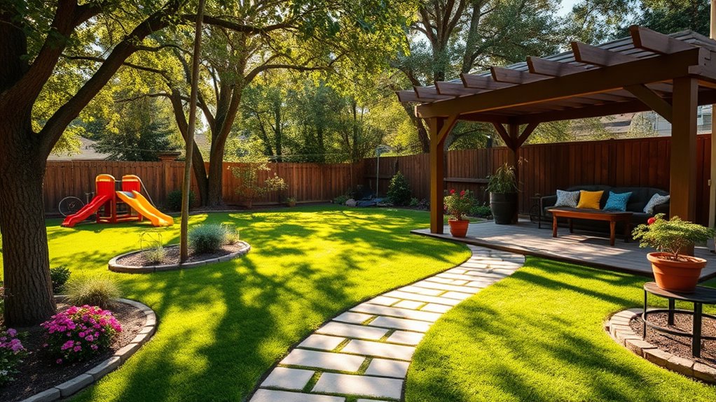 inclusive outdoor family space