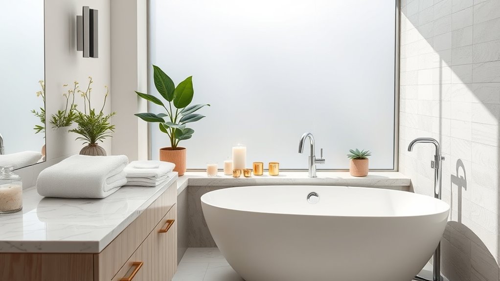 luxurious safe bathroom decor