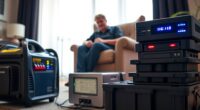 medical device power backup