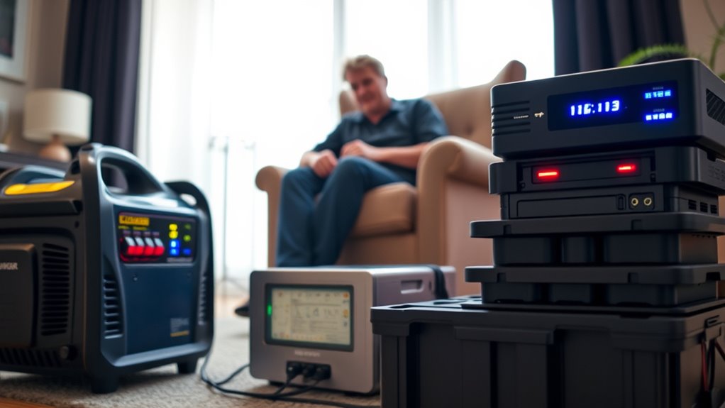 medical device power backup