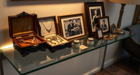 organize and store heirlooms