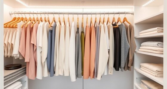 organizing clothes for accessibility